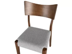 Lot De 2 Chaises De Salle à Manger En Bois Foncé EDEN -Meilleur Meubles Magasin chaise 17219145