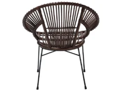 Chaise En Rotin Foncé SARITA -Meilleur Meubles Magasin chaise 17475887