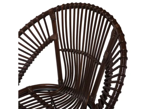 Chaise En Rotin Foncé SARITA -Meilleur Meubles Magasin chaise 17475891
