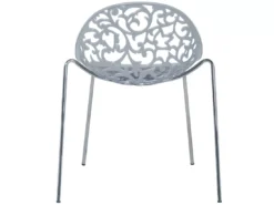 Ensemble De 4 Chaises Grises MUMFORD -Meilleur Meubles Magasin chaise 18195817