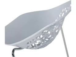 Ensemble De 4 Chaises Grises MUMFORD -Meilleur Meubles Magasin chaise 18195823