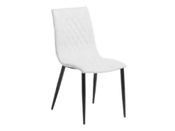 Lot De 2 Chaises De Cuisine En Cuir PU Crème MONTANA -Meilleur Meubles Magasin chaise 18255531