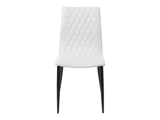 Lot De 2 Chaises De Cuisine En Cuir PU Crème MONTANA -Meilleur Meubles Magasin chaise 18255533