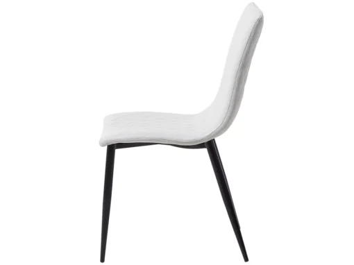 Lot De 2 Chaises De Cuisine En Cuir PU Crème MONTANA -Meilleur Meubles Magasin chaise 18255537