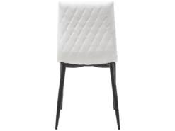 Lot De 2 Chaises De Cuisine En Cuir PU Crème MONTANA -Meilleur Meubles Magasin chaise 18255539