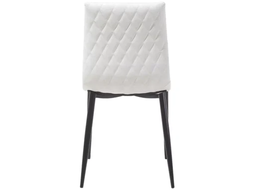 Lot De 2 Chaises De Cuisine En Cuir PU Crème MONTANA -Meilleur Meubles Magasin chaise 18255539