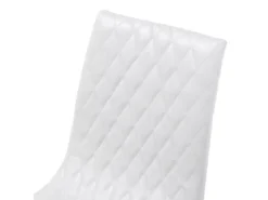 Lot De 2 Chaises De Cuisine En Cuir PU Crème MONTANA -Meilleur Meubles Magasin chaise 18255543