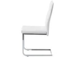 Lot De 2 Chaises Blanches ROCKFORD -Meilleur Meubles Magasin chaise 18447235