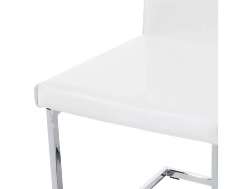 Lot De 2 Chaises Blanches ROCKFORD -Meilleur Meubles Magasin chaise 18447239