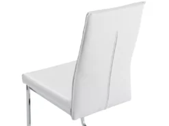 Lot De 2 Chaises Blanches ROCKFORD -Meilleur Meubles Magasin chaise 18447241
