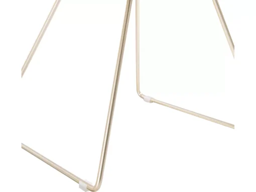 Lot De 2 Chaises Dorées HARLAN -Meilleur Meubles Magasin chaise 18447295