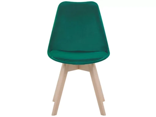 Lot De 2 Chaises En Velours Vert DAKOTA II -Meilleur Meubles Magasin chaise 18447301