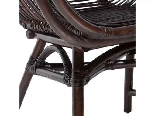 Chaise En Rotin Foncé TOGO -Meilleur Meubles Magasin chaise 18447371