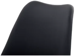 Lot De 2 Chaises Noires DAKOTA -Meilleur Meubles Magasin chaise 18757621