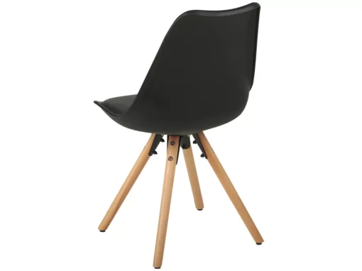 Lot De 2 Chaises Noires DAKOTA -Meilleur Meubles Magasin chaise 18757625