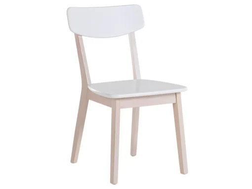 Lot De 2 Chaises Blanches SANTOS -Meilleur Meubles Magasin chaise 18757751