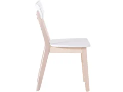 Lot De 2 Chaises Blanches SANTOS -Meilleur Meubles Magasin chaise 18757753
