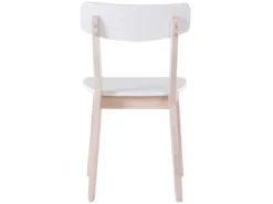 Lot De 2 Chaises Blanches SANTOS -Meilleur Meubles Magasin chaise 18757757