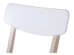 Lot De 2 Chaises Blanches SANTOS -Meilleur Meubles Magasin chaise 18757759