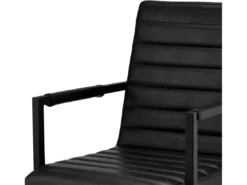 Lot De 2 Chaises Avec Accoudoirs Fanny - Simili Et Métal - Noir 12 Lot De 2 Chaises Avec Accoudoirs Fanny - Simili Et Métal - Noir -Meilleur Meubles Magasin chaise 18874813