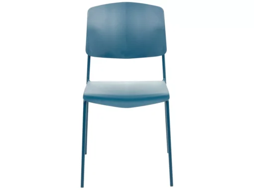 Lot De 4 Chaises De Salle à Manger Bleu ASTORIA -Meilleur Meubles Magasin chaise 18880861