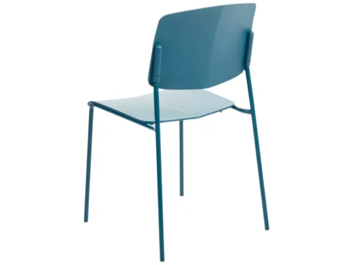 Lot De 4 Chaises De Salle à Manger Bleu ASTORIA -Meilleur Meubles Magasin chaise 18880865