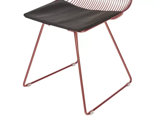 Lot De 2 Chaises De Salle à Manger En Métal Rose Doré BEATTY -Meilleur Meubles Magasin chaise 18902301