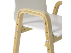Lot De 2 Chaises Enfant Design Fauteuil Pour Enfants Avec Accoudoirs Et Dossier Chaise Confortable Haute Qualité- Hauteur Réglable,SoBuy KMB24-Wx2 -Meilleur Meubles Magasin chaise 19815361