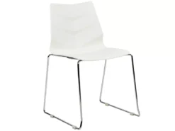 Lot De 4 Chaises De Salle à Manger Blanc HARTLEY -Meilleur Meubles Magasin chaise 21149455