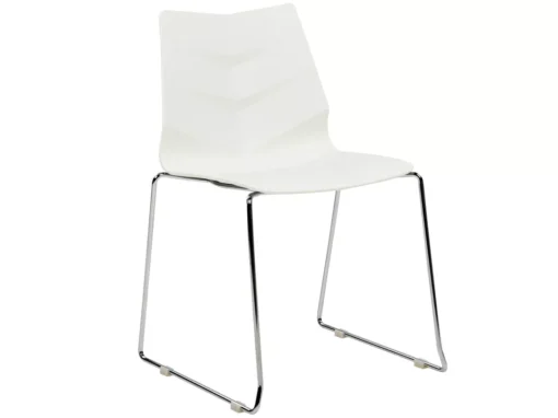 Lot De 4 Chaises De Salle à Manger Blanc HARTLEY -Meilleur Meubles Magasin chaise 21149455