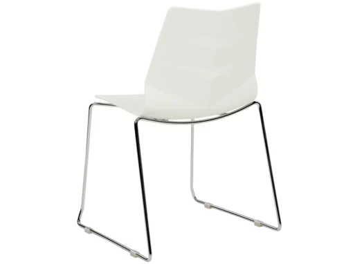 Lot De 4 Chaises De Salle à Manger Blanc HARTLEY -Meilleur Meubles Magasin chaise 21149457