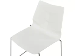 Lot De 4 Chaises De Salle à Manger Blanc HARTLEY -Meilleur Meubles Magasin chaise 21149463
