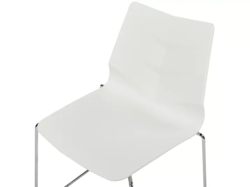 Lot De 4 Chaises De Salle à Manger Blanc HARTLEY -Meilleur Meubles Magasin chaise 21149463