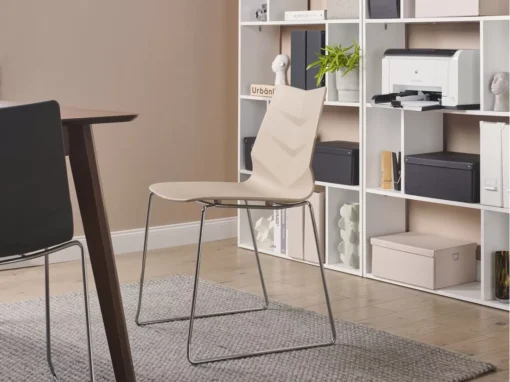 Lot De 4 Chaises De Salle à Manger Beige HARTLEY -Meilleur Meubles Magasin chaise 21193907