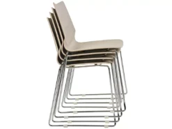 Lot De 4 Chaises De Salle à Manger Beige HARTLEY -Meilleur Meubles Magasin chaise 21193917
