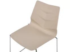 Lot De 4 Chaises De Salle à Manger Beige HARTLEY -Meilleur Meubles Magasin chaise 21193921