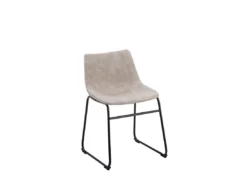 Lot De 2 Chaises En Tissu Beige BATAVIA -Meilleur Meubles Magasin chaise 22742737