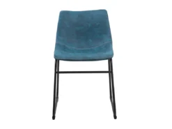 Lot De 2 Chaises En Tissu Bleu BATAVIA -Meilleur Meubles Magasin chaise 22742757