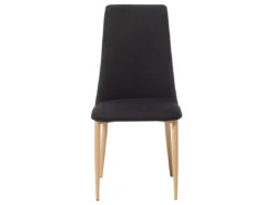 Lot De 2 Chaises De Salle à Manger Noir CLAYTON -Meilleur Meubles Magasin chaise 22819387