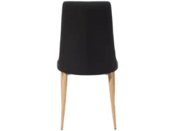 Lot De 2 Chaises De Salle à Manger Noir CLAYTON -Meilleur Meubles Magasin chaise 22819391