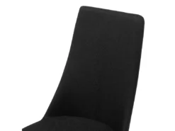 Lot De 2 Chaises De Salle à Manger Noir CLAYTON -Meilleur Meubles Magasin chaise 22819393