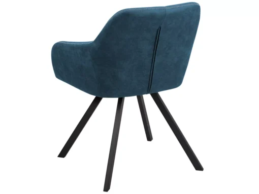 Lot De 2 Chaises En Tissu Bleu MONEE -Meilleur Meubles Magasin chaise 22822901