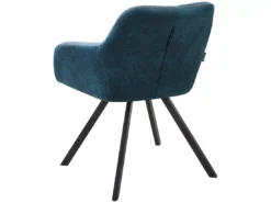 Lot De 2 Chaises En Tissu Bleu MONEE -Meilleur Meubles Magasin chaise 22822907