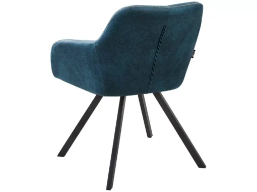 Lot De 2 Chaises En Tissu Bleu MONEE -Meilleur Meubles Magasin chaise 22822907