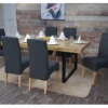 Chaise De Salle à Manger Crotone (lot De 6),gris Foncé, Pieds Clairs -Meilleur Meubles Magasin chaise 23178795