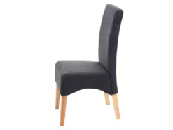 Chaise De Salle à Manger Crotone (lot De 6),gris Foncé, Pieds Clairs -Meilleur Meubles Magasin chaise 23178801