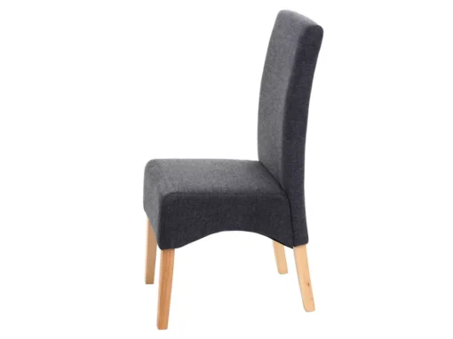 Chaise De Salle à Manger Crotone (lot De 6),gris Foncé, Pieds Clairs -Meilleur Meubles Magasin chaise 23178801