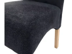 Chaise De Salle à Manger Crotone (lot De 6),gris Foncé, Pieds Clairs -Meilleur Meubles Magasin chaise 23178809