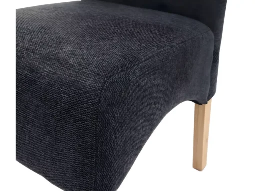Chaise De Salle à Manger Crotone (lot De 6),gris Foncé, Pieds Clairs -Meilleur Meubles Magasin chaise 23178809