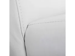 Chaise De Salle à Manger Littau Similicuir (lot De 2),simili-cuir, Blanc Mat, Pieds Clairs -Meilleur Meubles Magasin chaise 23689371